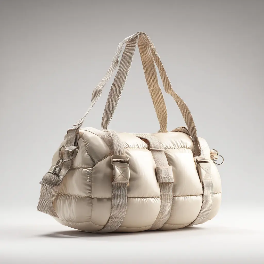 cartons of handbag orders staged at a port terminal waiting for a peak season sailing